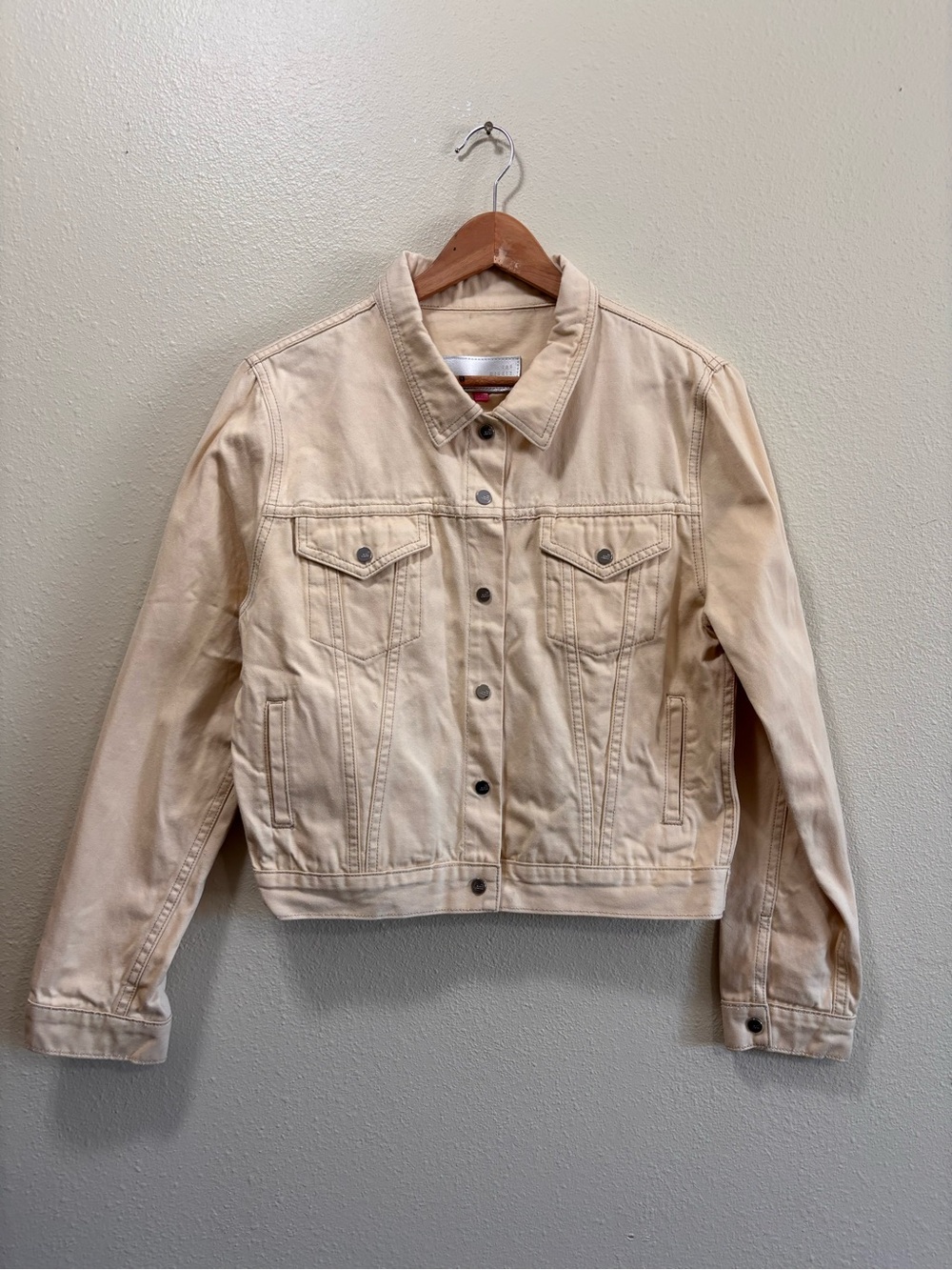 Mighty company beige jacket